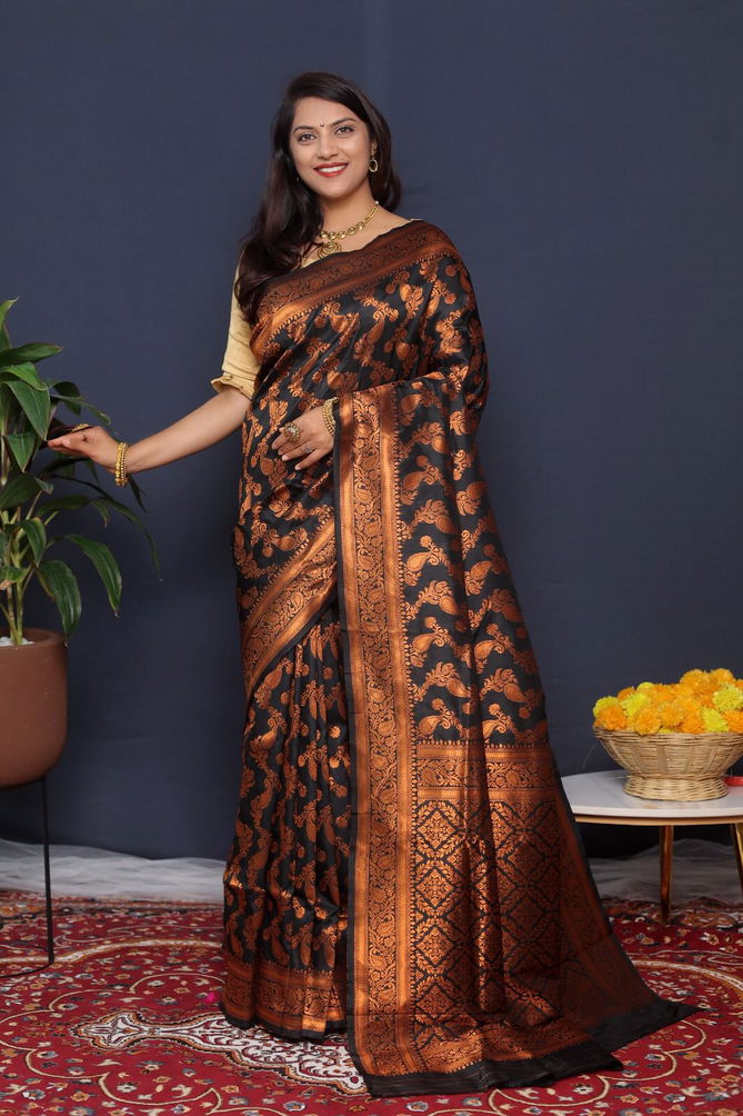 Vanshika Silk Fancy Silk Designer Sarees Catalog